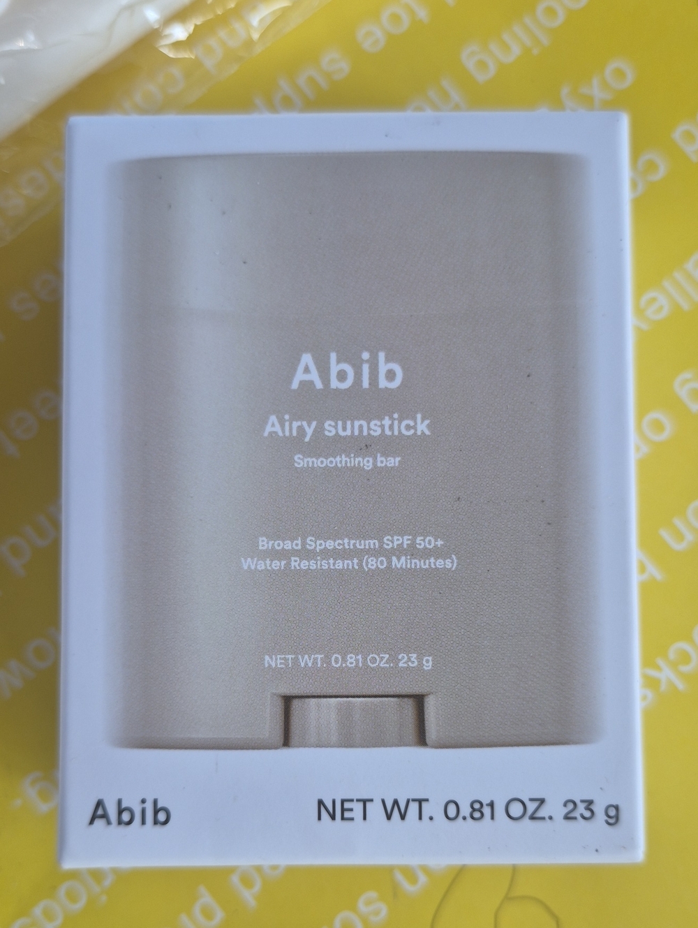 Airy Sunstick SPF 50+ (Beige) Nwt